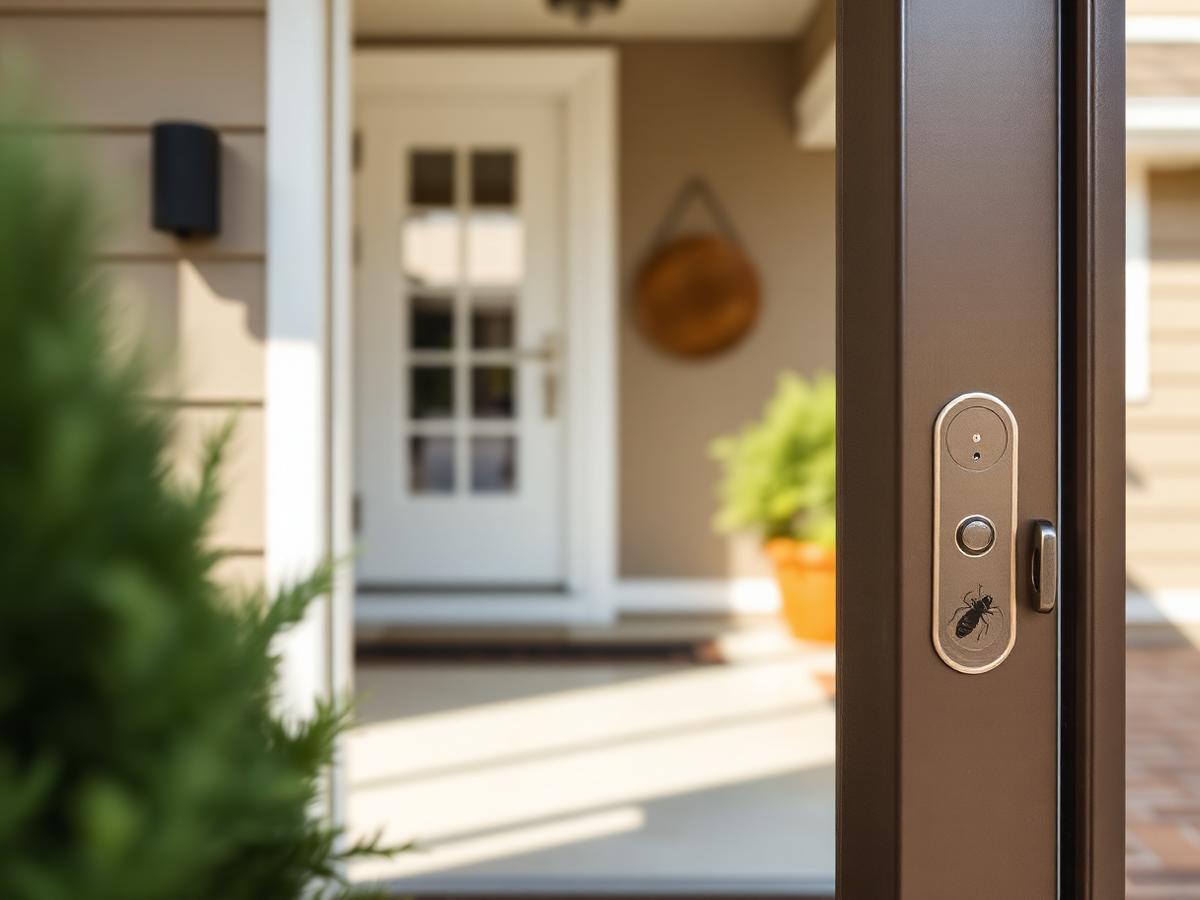 Protected home entryway